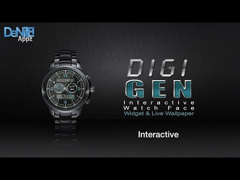 Digi-Gen HD Watch Face Video