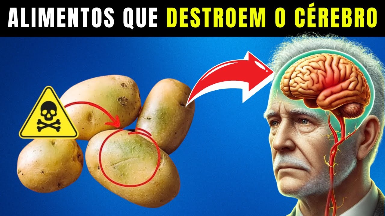 Os 10 Piores Alimentos QUE VOCÊ DEVE EVITAR para Proteger seu Cérebro Depois dos 50!