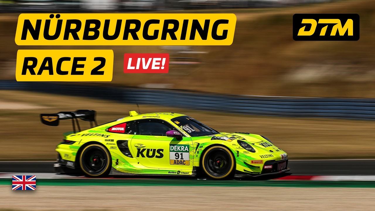 LIVE: DTM Nürburgring 2026 – Race 2 🏆🏁 | The Sunday Grand Finale! | DTM 2026