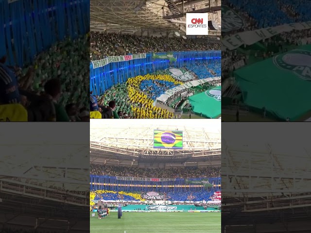 Torcida do Palmeiras faz mosaico em inglês para o Mundial e cita 1951 | CNN ESPORTES