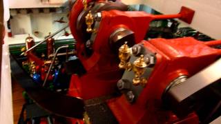preview picture of video 'paddle wheel steamer UNTERWALDEN: running engine 01'