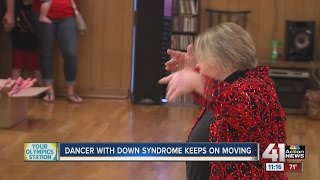 Local dancer with Down syndrome keeps on moving