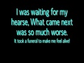 Life is Beautiful by Sixx AM Lyrics on screen! 
