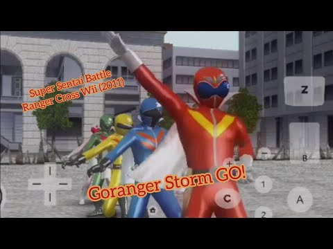 GoRanger Storm GO! - Super Sentai Battle Ranger Cross Wii Dolphin 