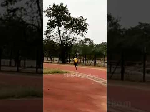 200m sprinting practice by shanmuga srinivas