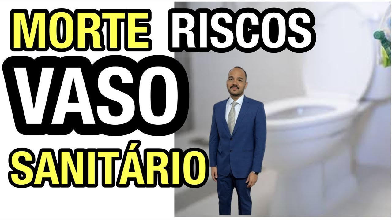TRAGÉDIA com VASO SANITÁRIO 🚽 MORTE NO USO INDEVIDO DO VASO SANITÁRIO