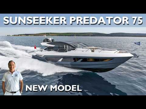 NEW 2025 SUNSEEKER PREDATOR 75 YACHT TOUR