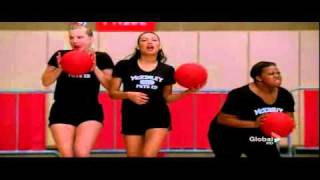 Glee - Dodgeball  ( Hit Me With Your Best Shot - One Way or Another )