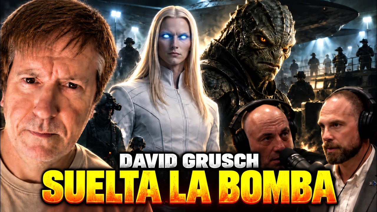 DAVID GRUSCH SUELTA LA BOMBA SOBRE REPTILIANOS Y DIOSES GRIEGOS