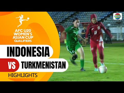 Indonesia VS Tukmenistan - Highlights | AFC U20 Women’s Asian Cup Qualifiers