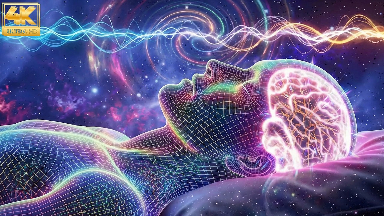 432Hz + 963Hz + 528Hz + 852Hz | The Deepest Healing Sleep: Whole Body Regeneration, Remove Insomnia