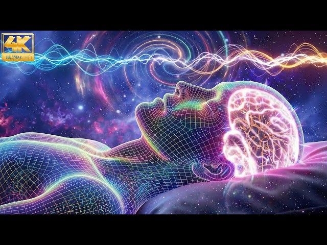 432Hz + 963Hz + 528Hz + 852Hz | The Deepest Healing Sleep: Whole Body Regeneration, Remove Insomnia
