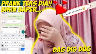 Download lagu PRANK TEXT DIA PAKE HP BARU. EH MALAH BAPER😱 mp3 Download lagu PRANK TEXT DIA PAKE HP BARU. EH MALAH BAPER😱 mp3