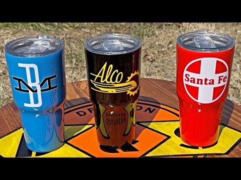 You Need These Railroad Tumblers - Introducing Bespoke Rail