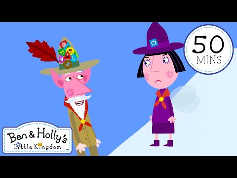 Nanny Plums Adventure Badge! 🏕️ Ben and Holly's Little Kingdom 👑 Cartoons For Kids