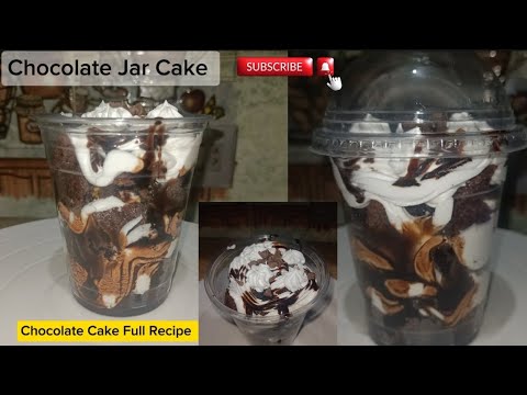 Chocolate Jar Cake Special Desert By Chef Devki | Eggless Chocolate Jar Cake| @Life_with_Devki