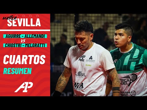 Highlights TOLITO AGUIRRE - TITO ALLEMANDI vs CHIOSTRI - MELGRATTI | Santander Sevilla Master 2023
