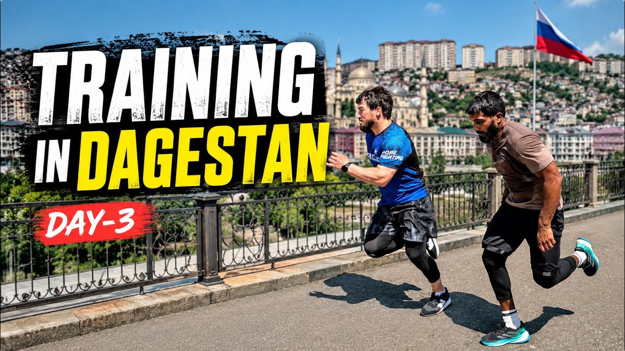 Dagestan Training Camp Day 3 | Sprint, Sweat & Grappling 