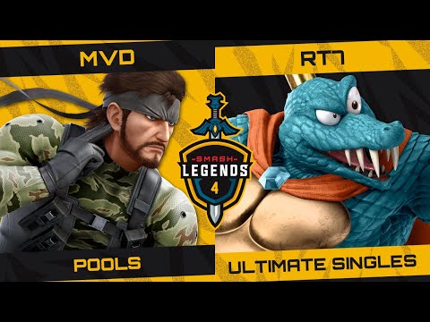 MVD (Snake) VS RT7 (King K. Rool) | Smash Legends 4 - Singles | El Salvador