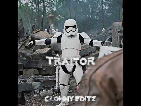 Star Wars | Stormtrooper - TRAITOR [Edit] | #Shorts #StarWars #Edit