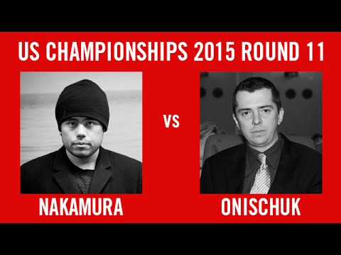 US Championships 2015 Round 11 Nakamura vs Onischuk