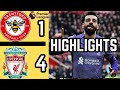 Nunez, Mac Allister, Salah & Gakpo Goals! Brentford 1-4 Liverpool |Highlights #football #shorts