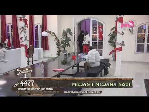 Zadruga - Miljana misli da je Maca ljubomorna na nju - 15.01.2018.
