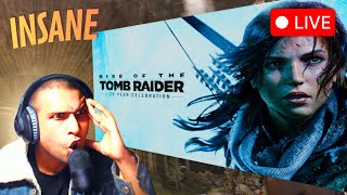 First Tomb Raider Playthrough | Rise Of The Tomb Raider Live (Day 4)