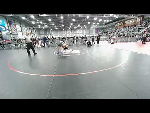 98 Lbs Quarterfinal - Rylen Harvey, Idaho Vs Garrett Giard, Team Real Life Wrestling 12ac