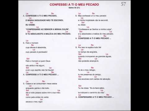 Confessei A Ti O Meu Pecado video