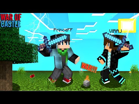 EPIC Minecraft War with Brother! 💥