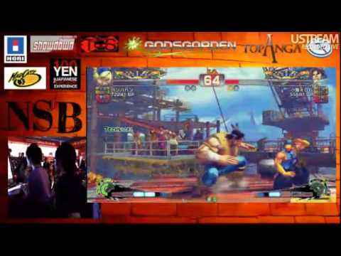 SSF4 AE: banbaban (Yun) vs KojiKOG (Hawk) - NSB24 Blocks