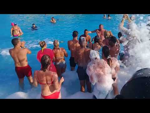 Hotel Houda Golf & Beach Club, Monastir, Tunisia russia foam party