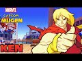 Marvel VS Capcom M U G E N Arcade Mode With Ken