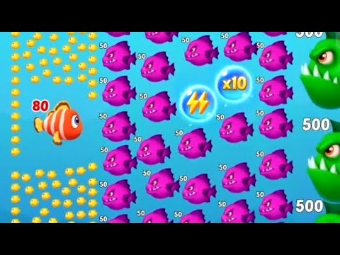 Tiktok Fishdom Mini satisfying Gameplay level 9999 | Today's Special