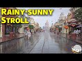 Magic Kingdom Rainy Sunny Rainy Relaxing Stroll October 2025 Walt Disney World