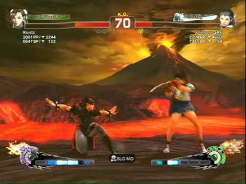 SSF4 AE Ranked Match 21 - Chun Li (Ravitz) vs Sakura (johnjohn SRK)