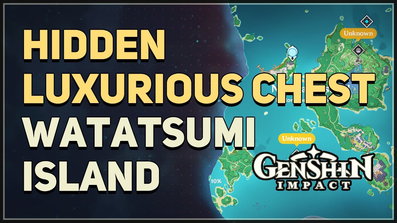 Watatsumi Island Hidden Luxurious Chest Genshin Impact Hiijo