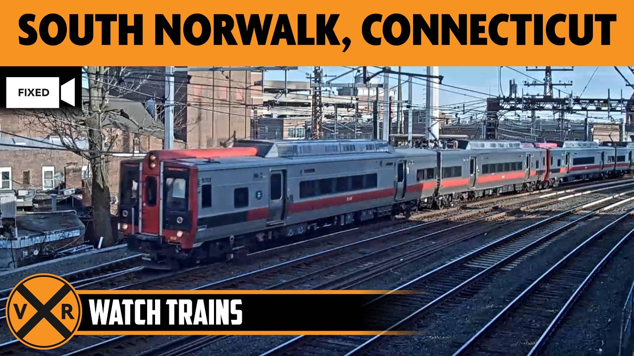 Live webcam view of South Norwalk Rail Junction