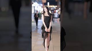 beautiful girl street fashion outfits style #tiktok #chinesefashion #mejoresstreetfashion #shorts