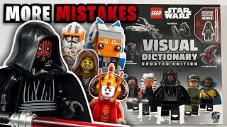LEGO Star Wars Visual Dictionary Updated Edition - Mistakes & Omissions... The Usual