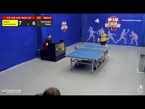 23:30 Пархоменко Вадим (2:3)  Зубко Вячеслав      стол 4  ЮГ-5  25.07.22