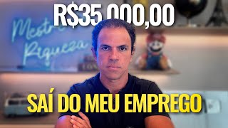 DESISTI DO MEU TRABALHO depois de aprender 3 coisas!