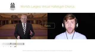 Bass Part for #Hallelujah Virtual Choir - Mormon Tabernacle Choir