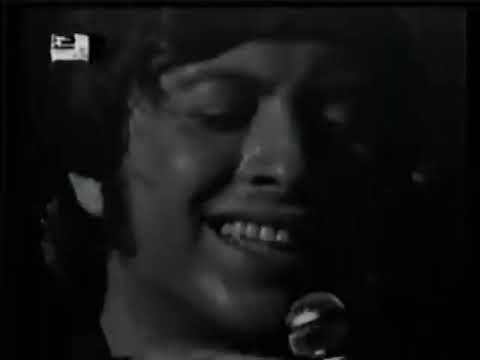 Germaín De la Fuente con Los Ángeles Negros en Venezuela, 1971