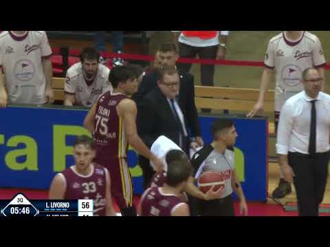 ALESSANDRO GENTILE INFURIATED - LIBERTAS LIVORNO - URANIA MILANO (HIGHLIGHTS) | SERIE A2 2025-26