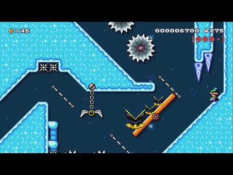 A perilous sliding by Cryptopsy - Super Mario Maker 2 - No Commentary 1bv