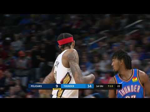 Brandon Ingram Full Play 11/02/19 New Orleans Pelicans vs Oklahoma City Thunder | Smart Highlights