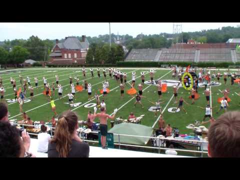 Madison Scouts final run of the day in Greeneville,TN 7-27-14