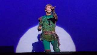 Manuel Frattini - Peter Pan - scena con Trilly